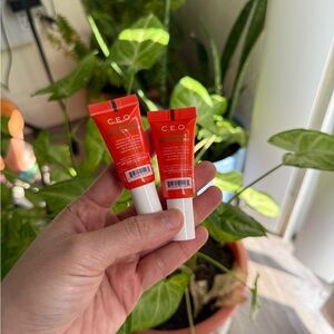 2 PCS Sunday Riley C.E.O. 15% Vitamin C Brightening Serum – Mini 5ML Each – New